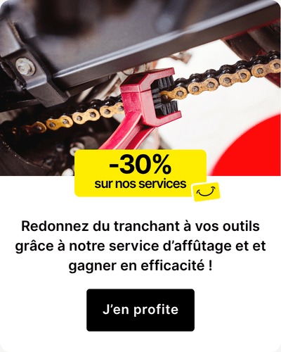 Service d&rsquo;aff&ucirc;tage pour vos cha&icirc;nes et outils