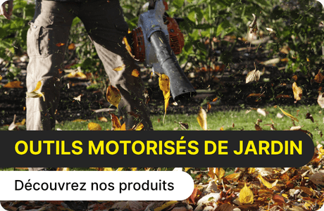 D&eacute;couvrez nos produits "outils motoris&eacute;s de jardin"