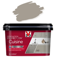 Peinture r&eacute;novation V33 coloris taupe