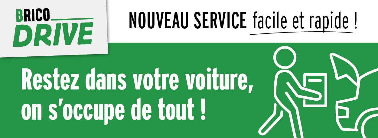 Bannière Brico Drive