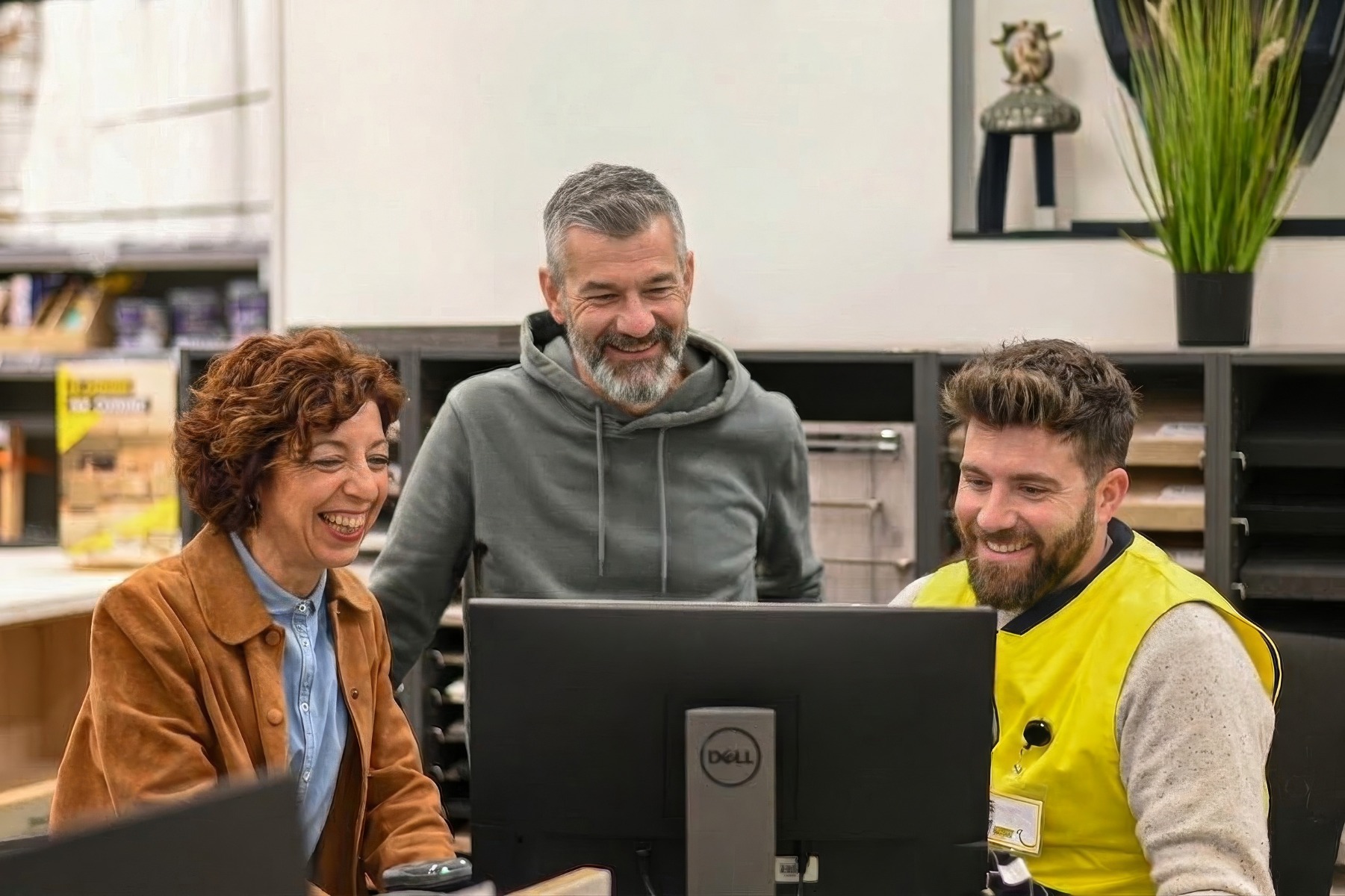 service client magasin