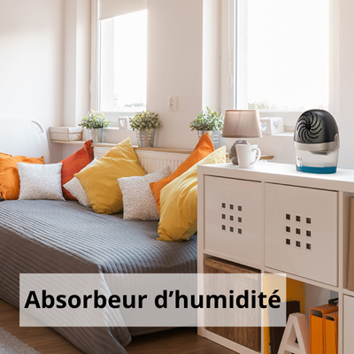 Gamme d'absorbeurs d'humidité Rubson pour une maison saine