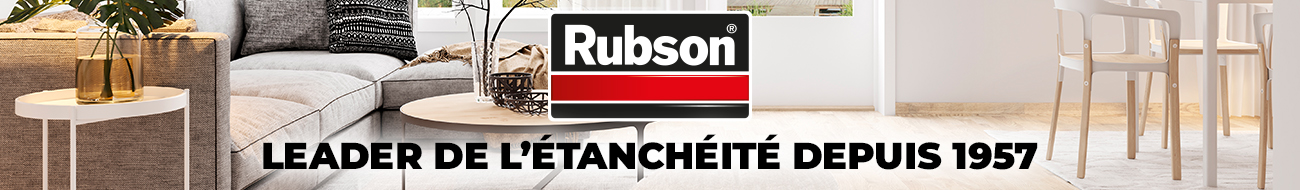Rubson : leader de l'étanchéité depuis 1957