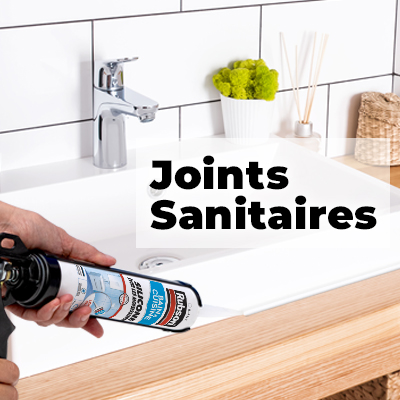 Gamme de produits pour les joints sanitaires - Rubson