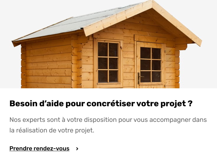 abri de jardin bois proégé avec une lasure chêne