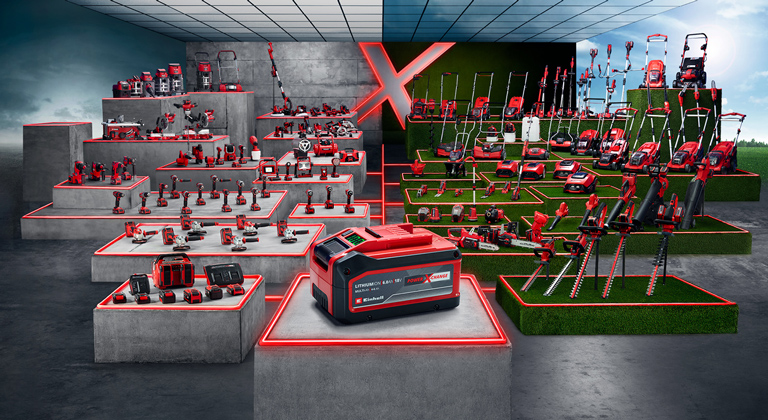 EXTENSILO Batterie compatible avec Einhell Power X-Change outil