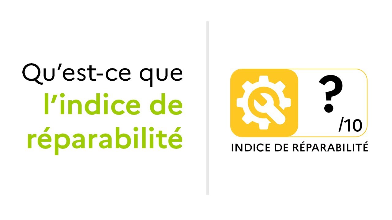 Logo indice de réparabilité