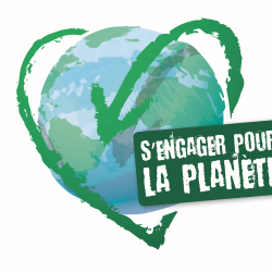 Logo s'engager pour la planète