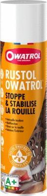 Antirouille pénétrant incolore RUSTOL aérosol 300 ml OWATROL