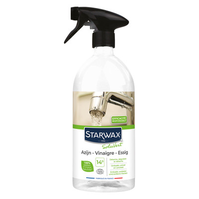 Vinaigre blanc 14° pulvérisateur 1 l. STARWAX