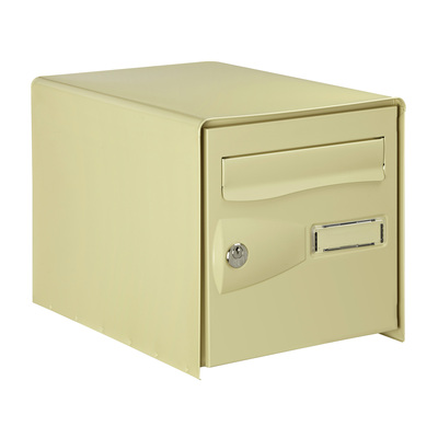 Boîte aux lettres beige normalisée La Poste 1 porte EOLYS - DECAYEUX ...