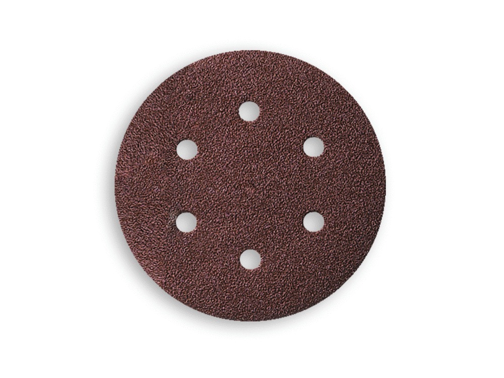 Lepik Disques Abrasifs 150 Mm Grain P120 Perforés - Lot De 100 Pour Ponceuse Excentrique