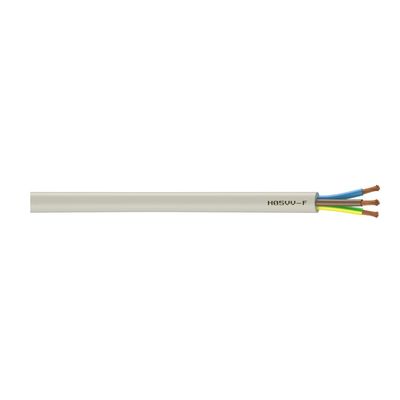 Câble électrique 3 G 1.5 mm² HO5VVF L.25 m, Blanc
