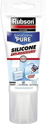 Mastic Silicone Bain & Cuisine Pure anti moisissures transparent