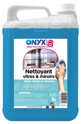 Nettoyant Vitres Onyx - 500mL - Pour tous supports lisses lavables
