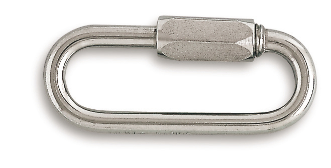 Lot De 20 Maillons De Jonction Acier Zingué - Pour Chaîne Diamètre 5 Mm, Charge Indicative 280 Kg - CHAPUIS - 3