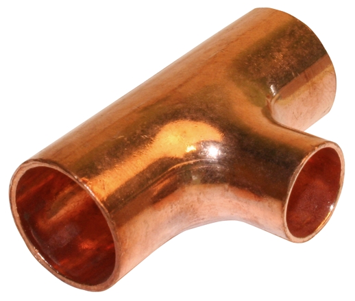 Raccord En T Cuivre 6 Mm - Pour Technique à Froid, à Souder