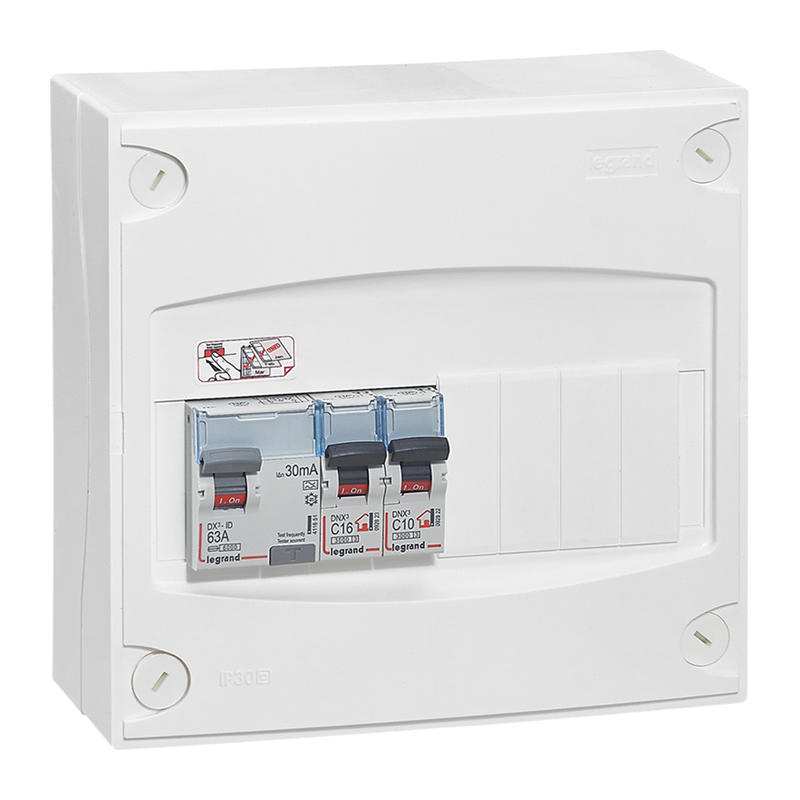 Tableau Electrique Precable Et Equipe 1 Rangee Pour Extension Legrand Electricite Eclairage L Entrepot Du Bricolage