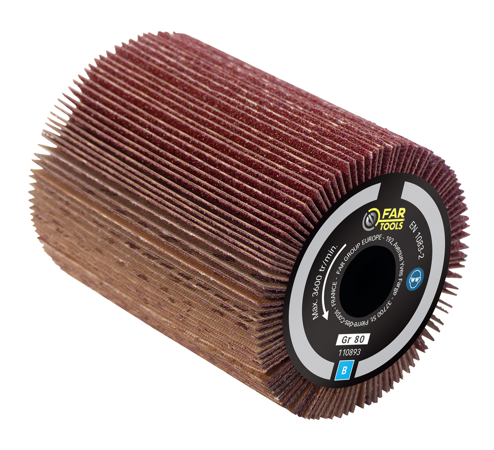 Brosse abrasive pour rénovateur Diam.120 mm