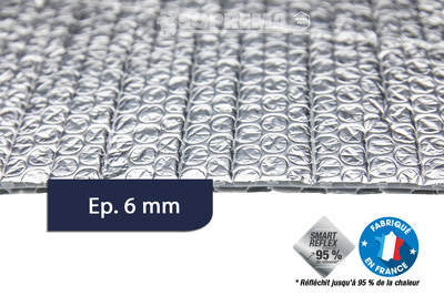 Isolant thermo multicouches en aluminium 5 mm x 1,20 m
