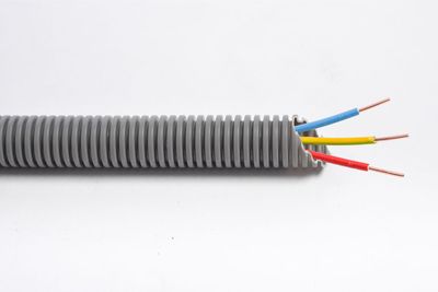 Gaine ICTA Préfilée 3G1,5 BRV/J - Diamètre 16 Mm - Rouleau De 100 M