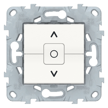 Interrupteur Volet Roulant Schneider S525208 Odace - 3 Boutons, Blanc - Neuf Avec Protection Peinture