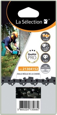 Guide chaîne Pro tronçonneuse 35cm 3/8 1,3mm