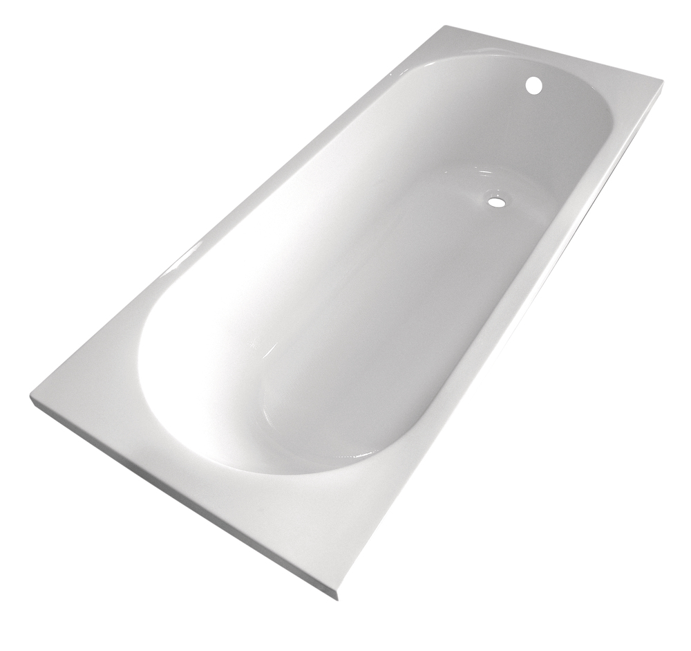 Baignoire Easy Bath Acrylique Blanche L 1600 X P 700 Mm Balneo 551773 Salle De Bains L Entrepot Du Bricolage