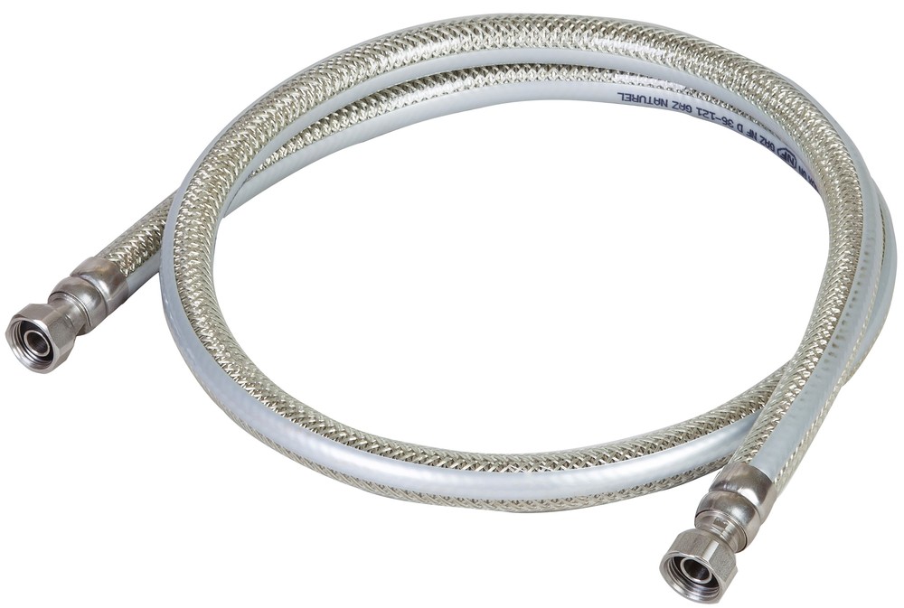 Flexible inox pour gaz butane / propane 2 m validité illimitée HOME-GAZ