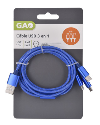 TECHGEAR Câble USB C (1M) Tressé Chargeur/Transfert de Données Ultra  Résistant Haute Durabilité USB Type C Kompatibel mit Oppo Find X2 / X3