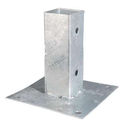Embase pour poteau bois discount