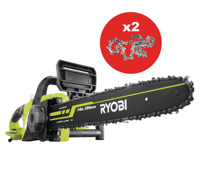 Tronçonneuse électrique 1900 W guide 35 cm RCS1935 RYOBI