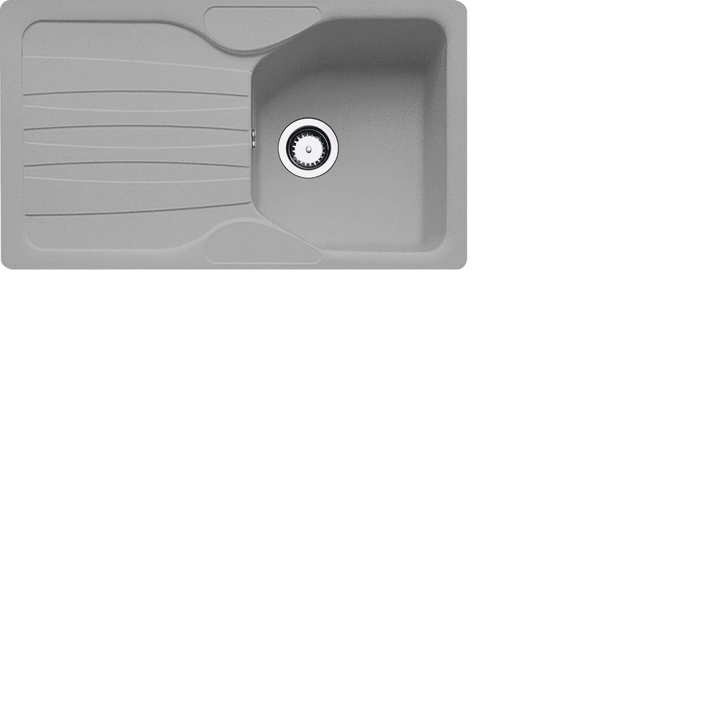 Evier à encastrer granit cug gris clair calypso 1 bac ...