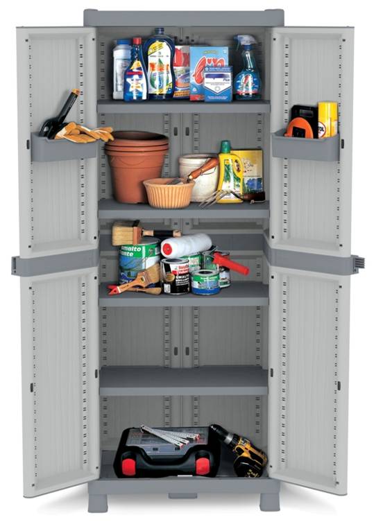 Armoire Pvc Wave A 2 Portes Avec 4 Tablettes Et 2 Bacs Terry 453957 Outillage L Entrepot Du Bricolage Armoire Pvc Wave A 2 Portes Avec 4 Tablettes Et 2 Bacs Terry 453957 Outillage L Entrepot Du Bricolage