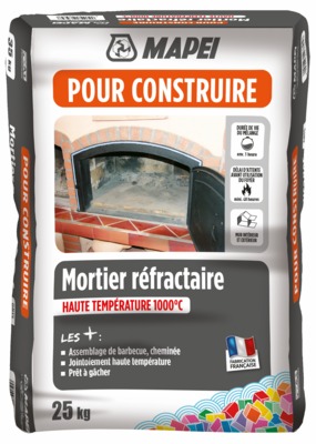 Mortier r fractaire 25 kg MAPEI 1220975 Mat riaux et Gros