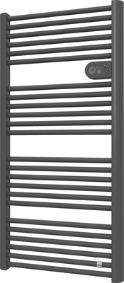 Radiateur sèche-serviette 750W - Inertie sèche - Écran LCD
