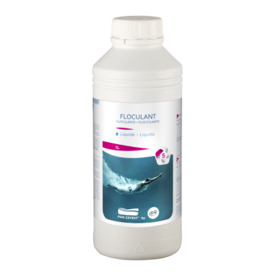 FLOCULANT PISCINE LIQUIDE 1L de Aqualux - Produits piscines pas che