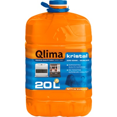 Combustible poêle à pétrole Kristal sans odeur 20l QLIMA, 114897, Chauffage Climatisation et VMC