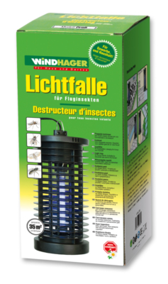 ASPECTEK Lampe UV Anti Insectes Volants. Tue-Mouche Destructeur d