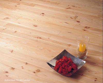 Parquet pin des landes choix noueux Ep 23 x 100 x 2000 mm AUDY | 443976 ...