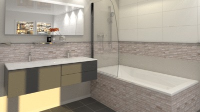 Mosaïque rectangulaire marbre Woodgrey 27 x 26,5 cm MAT INTER | 1229300 |  Revêtement de sol, carrelage et lambris | L'Entrepôt du Bricolage