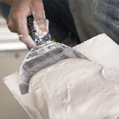 Enduit de rebouchage en pâte Prêt à l'emploi AXTON blanc 1.5 kg