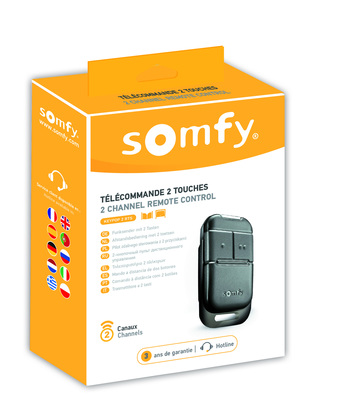 Télécommande 2 canaux pour motorisation Keypop SOMFY, 1230073, Electricité et domotique