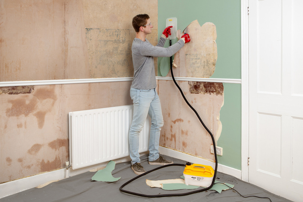 Décolleuse à papier peint Wagner SteamForce 2000W 4l réservoir 3,7m