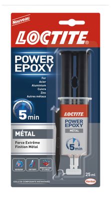Colle de réparation Power époxy Métal gel tube 25 ml - LOCTITE