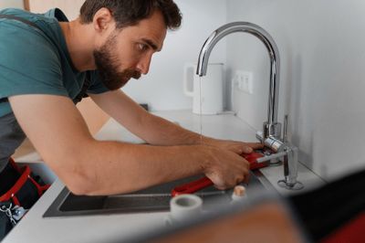 Installation robinet d'arrêt