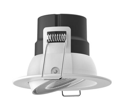 Spot LED encastrable salle de bain IP65 et BBC dimmable et orientable Blanc - EF5 ARIC