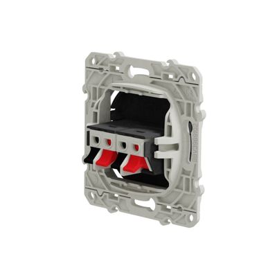 Prise haut-parleurs anthracite - Odace SCHNEIDER ELECTRIC