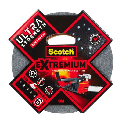 Ruban adhésif de réparation Extremium 25 m x 48 mm noir - SCOTCH