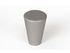 Bouton de meuble conique gris mat aluminium diamètre 15 mm REI